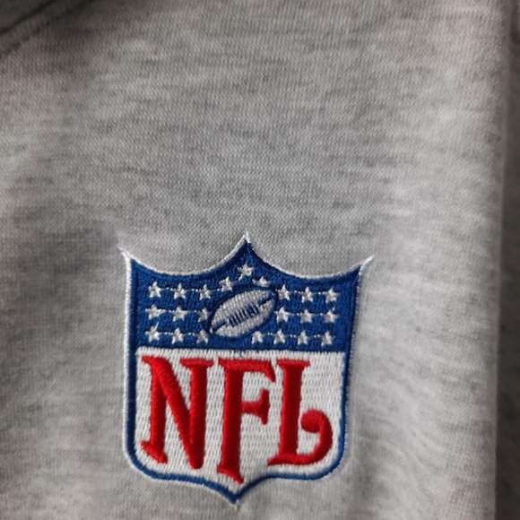 NFL Team Apparel, Medium grey hooded sweatshirt - Picture 7 of 16